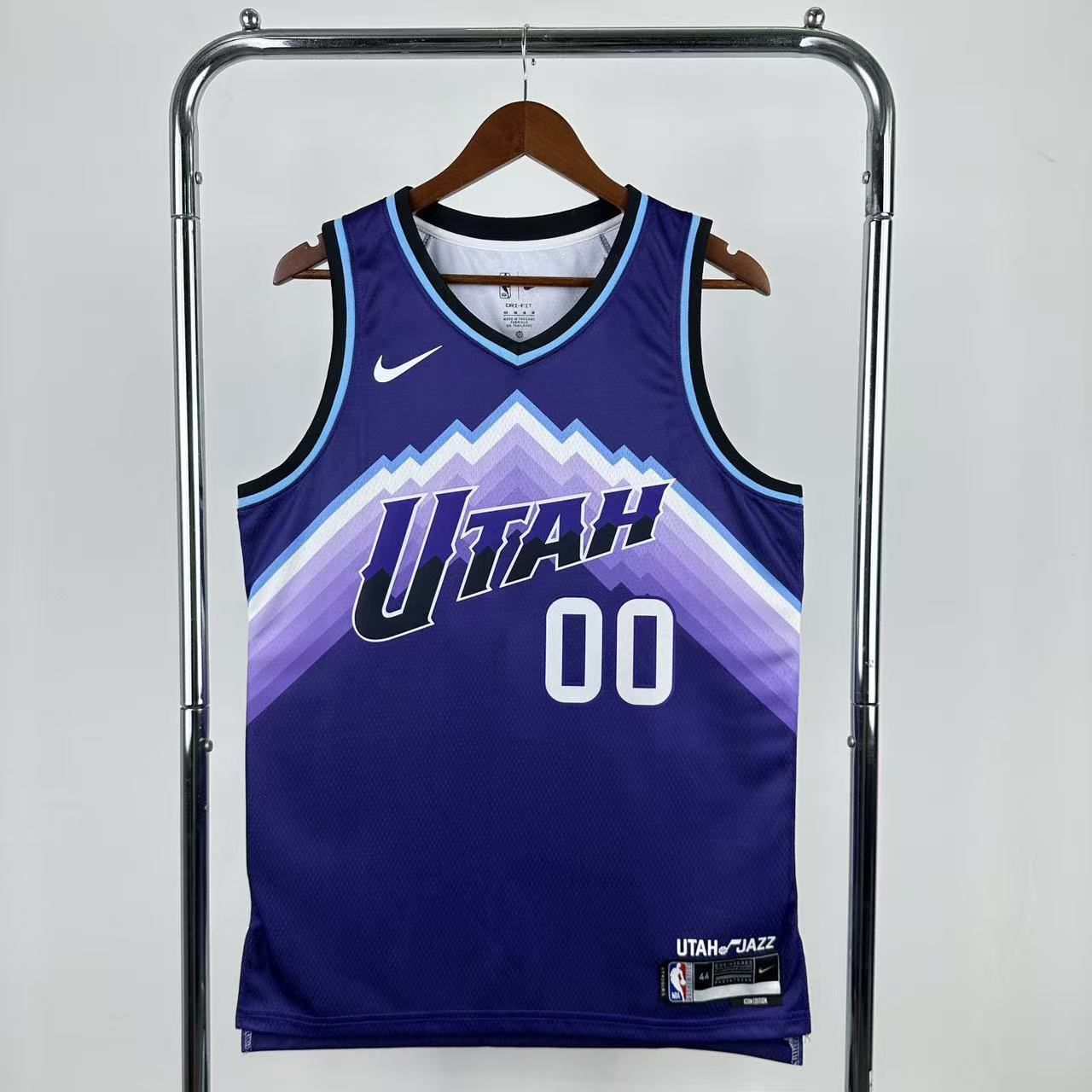 Men Utah Jazz #00 Markkanen Purple Nike Seasons 2026 NBA Jersey